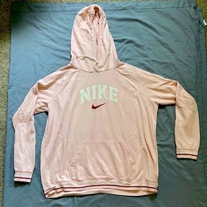 pink nike sweatshirt